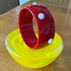 Vintage plastic bracelet